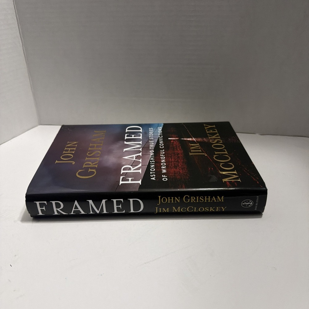 Framed John Grisham Jim McCloskey Hardcover First Edition True Crime 2024 - Picture 9 of 10